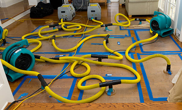 Professional Crawl Space Water Removal technician working in West New York, NJ
